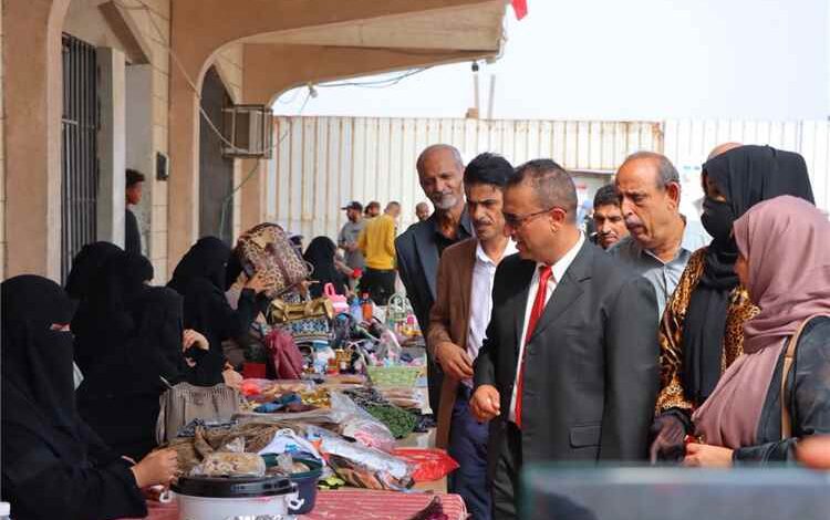 برعاية مجلس المستقبل الجنوبي في عدن.. قطاع المرأة والطفل يقيم بازارًا لدعم الأسر المنتجة