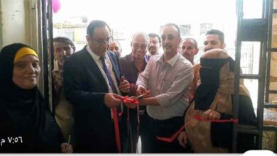 تدشين منظومة تكييف تعمل بالطاقة الشمسية في مجمع الشيخ عثمان الصحي بعدن