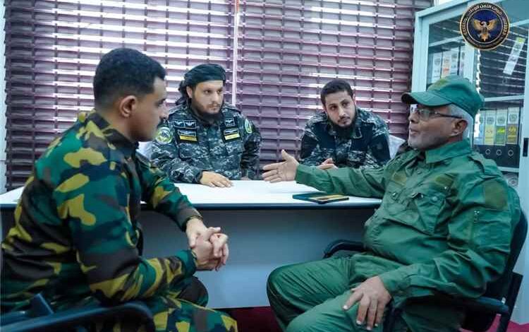 تسليم قيادة قوات حراسة المنشآت بالعاصمة عدن مهامها ومقرها الجديد