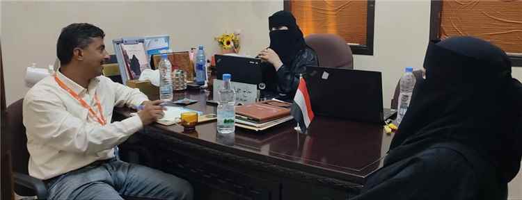 تعز: الإدارة العامة لتنمية المرأة تبحث مع صندوق الأمم المتحدة للسكان تعزيز حماية ودعم النساء