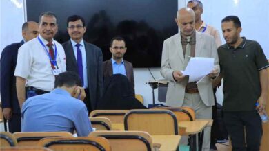 جامعة إقليم سبأ تُجري إختبار المفاضلة للدفعة السابعة بكلية الطب بمشاركة 472 متقدماً للتنافس على 50 مقعداً