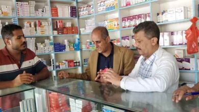 حملة رقابية مشتركة تضبط مخالفات في عدد من صيدليات التواهي وتتخذ إجراءات قانونية بحق المخالفين
