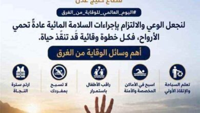 خفر السواحل يجدد الدعوة لتعزيز الوعي بالسلامة المائية