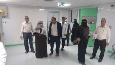 رئيس الهيئة العامة لمستشفى الرازي يستقبل وفداً من وزارة الصحة للاطلاع على معوقات افتتاح قسم الغسيل الكلوي