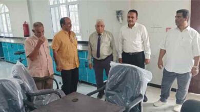 رئيس جامعة لحج يتفقد مشروع مبنى قسم الطب البيطري الجديد بكلية ناصر للعلوم الزراعية