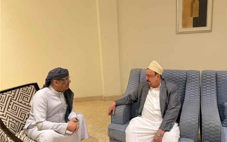رئيس مجلس النواب يستقبل نائب رئيس مجلس الوزراء ووزير الداخلية الأسبق اللواء أحمد الميسري