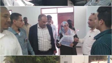 رئيس هيئة مستشفى الرازي أبين يستقبل فريق وزارة الصحة لمعاينة وتأهيل مركز الغسيل الكلوي