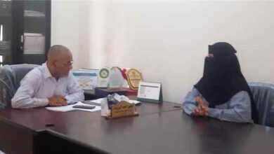 رئيسة مؤسسة نماء التنموية تبحث مع مدير مكتب الشؤون الاجتماعية والعمل بأبين احتياجات المحافظة وتعزيز التعاون التنموي