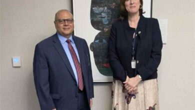 سفير اليمن يبحث مع مسؤولة كندية مستجدات الأوضاع في اليمن والانتهاكات الإيرانية للسيادة اليمنية