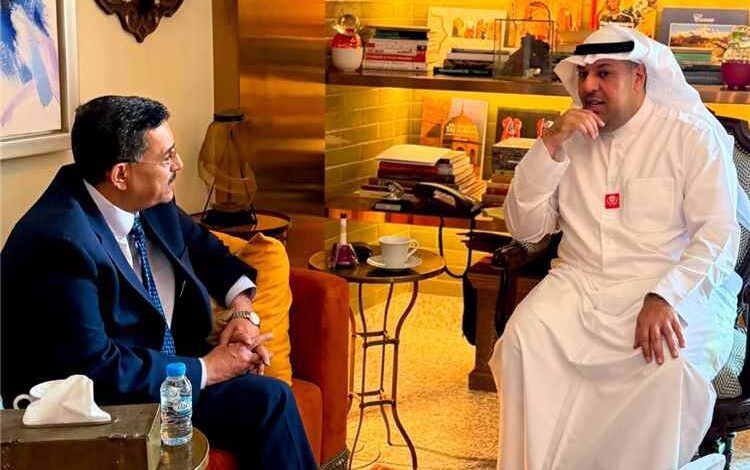 سفير بلادنا في الكويت يزور مركز ريكونسنس للبحوث والدراسات