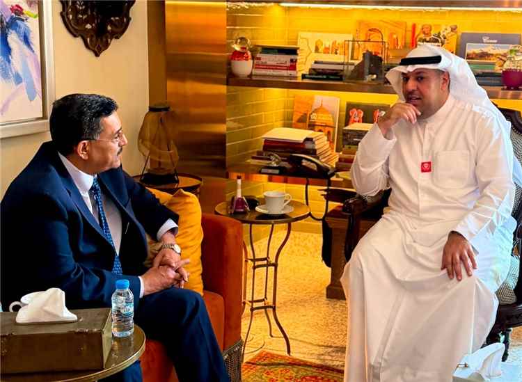 سفير بلادنا في الكويت يزور مركز ريكونسنس للبحوث والدراسات
