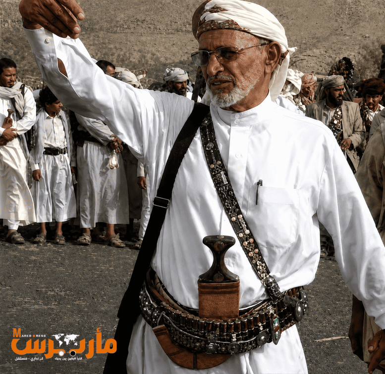 شيخ قبلي من مأرب يدعو العليمي إلى رفع الجاهزية والضرب بيد من حديد لحماية السيادة ومواجهة النفوذ الإيراني في اليمن