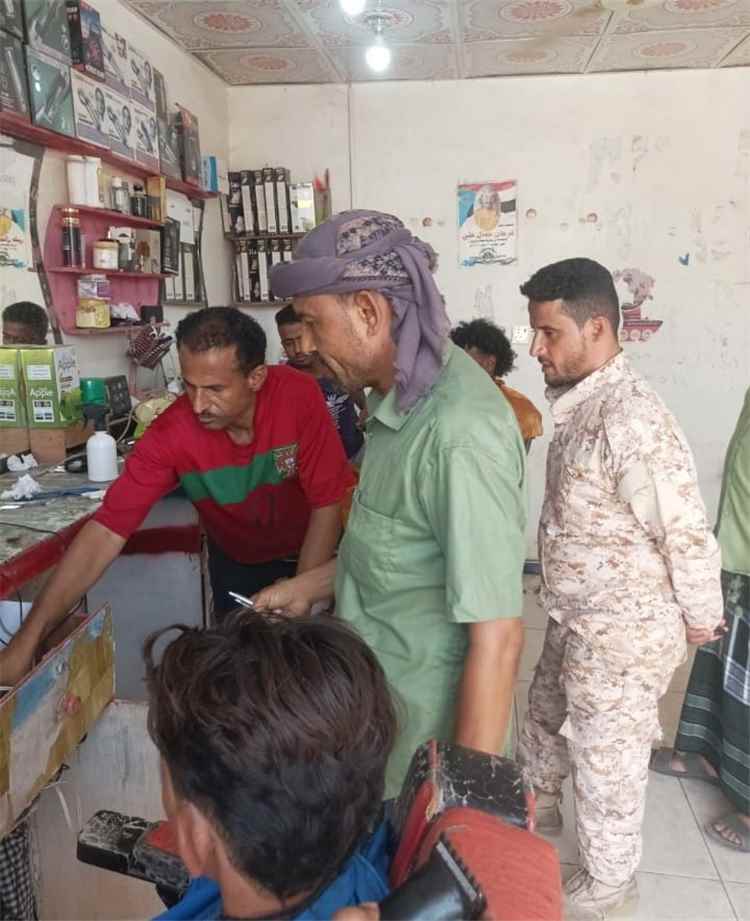 صندوق النظافة ينفذ نزولاً ميدانياً على صوالين الحلاقة بحالمين