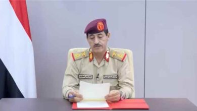 عاجل : وزير الدفاع: اختراق الأجواء اليمنية من قبل الطيران الإيراني لن يمر دون رد (فيديو)