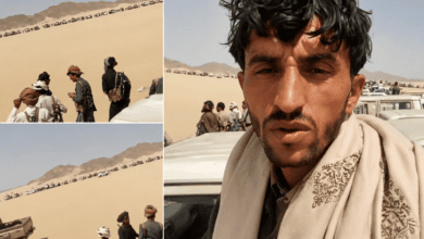 فشلٌ ذريع لمليشيا الحوثي في محافظة الجوف.. قبائل ذو حسين تطرد تجمعاً قبلياً حوثياً من مناطقها.. فعالية تكشف حقيقة الحوثي وحجمه.. شاهد