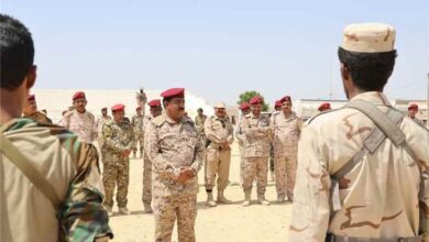 قائد المنطقة العسكرية الثانية يتفقد لواء حضرموت بلبنة بارشيد ويؤكد مواصلة بناء القدرات وتعزيز الجاهزية