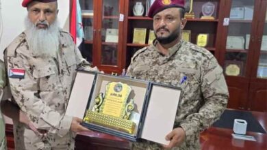 قيادة اللواء الثالث دعم وإسناد تكرم العميد منير سالم بدرع "الوفاء"