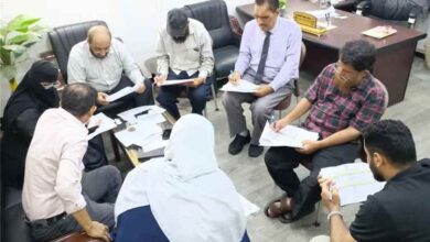 كلية اللغات بجامعة عدن تستكمل استعداداتها لورشة توصيف البرامج الأكاديمية