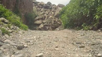 لحج.. مناشدة لإصلاح طريق متضررة وإنقاذ أراضٍ زراعية بالقبيطة