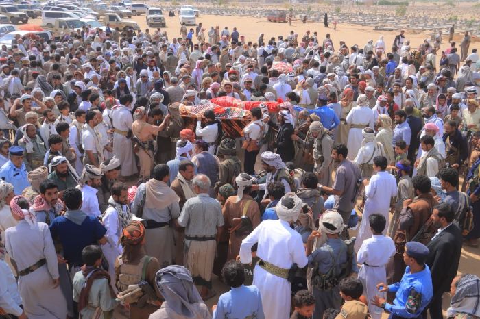 مأرب تشيّع أربعة من أبطال القوات المسلحة الذين ارتقوا في الجبهة الجنوبية