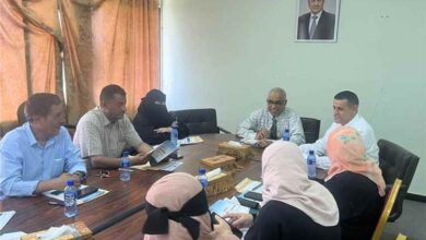 مجلس شؤون الطلاب بجامعة عدن يناقش ملفات القبول والشهادات