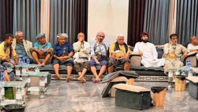محافظ أبين يلتقي مشايخ ووجهاء آل فضل ويؤكد تعزيز التلاحم الوطني وتوحيد الصفوف