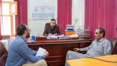 محافظ شبوة يؤكد دعم الحريات الصحفية ويبحث مع"صدى" قضايا الصحافة و الصحفيين المحافظة