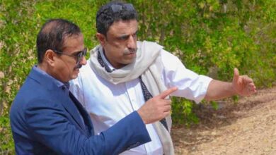 محافظ شبوة يدشن الأعمال الإنشائية للمبنى الجديد لفرع المؤسسة العامة للكهرباء بالمحافظة