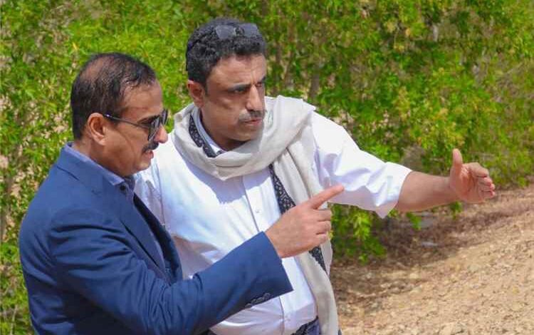 محافظ شبوة يدشن الأعمال الإنشائية للمبنى الجديد لفرع المؤسسة العامة للكهرباء بالمحافظة