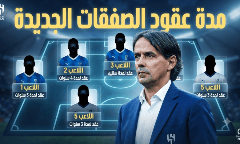 مدة عقود صفقات الهلال الصيفية