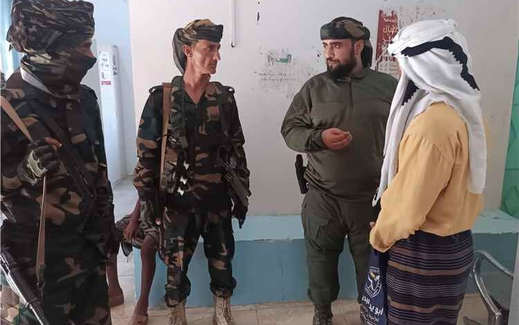 مدير أمن المضاربة والعارة يقوم بزيارة تفقدية لمستشفى الشط الريفي