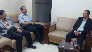 مدير الصحة بعدن يزور مستشفى عدن الألماني ويشيد بجودة أداء تقديم الخدمة