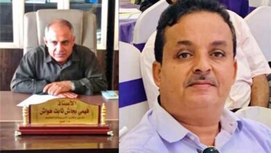 مدير تربية لحج يبارك للدكتور عبدالفتاح الشعيبي رئاسة جامعة الضالع.