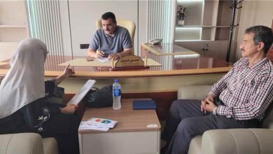 مدير عام البريقة يناقش تفعيل إدارة محمية العزيزي وتعزيز حمايتها