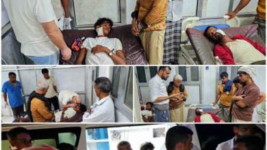مدير عام الشحر يوجه بتحمل تكاليف علاج مصابي هجوم الذئب في منطقة عسد الجبل