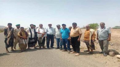 مدير عام الملاح يقود جهود متابعة نزول فريق هندسي للتحقيق في الظاهرة الجيولوجية بالمنطقة