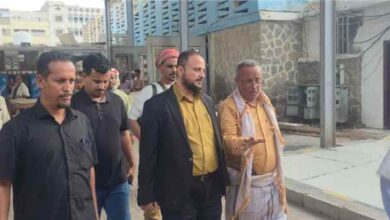 مدير عام المنصورة يتفقد سوق الأسماك ويوجه باستكمال تأهيله ومعالجة الملاحظات الفنية