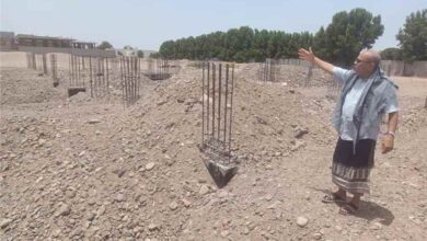 مدير عام تبن يوجه باستئناف تنفيذ مشروع المركز الصحي بمنطقة اللحوم