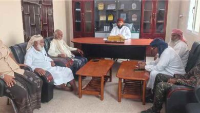 مدير عام حصوين يرأس اجتماعًا مشتركًا للجنة الأمنية والهيئة الإدارية