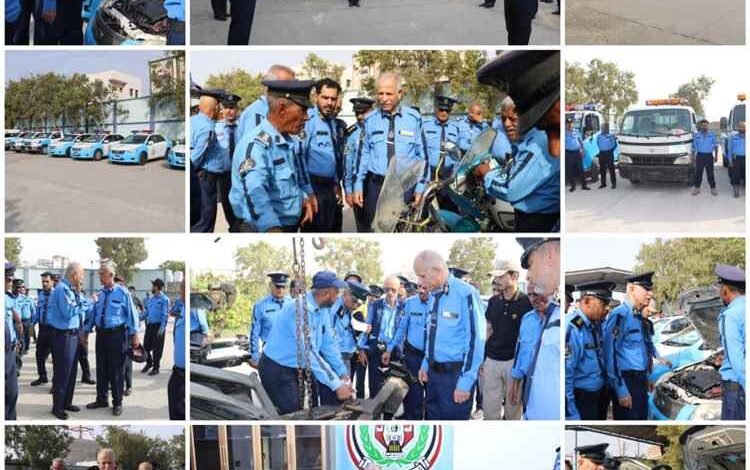 مدير عام شرطة السير بعدن يؤكد الأولوية في تفعيل الانضباط وتطوير الأداء المروري وتفعيل «فرزات الأجرة »