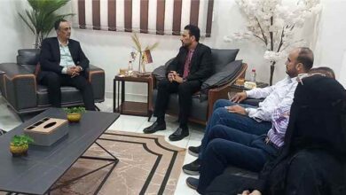 مدير عام صحة عدن يزور الجامعة الألمانية الدولية ومستشفى عدن الألماني الدولي