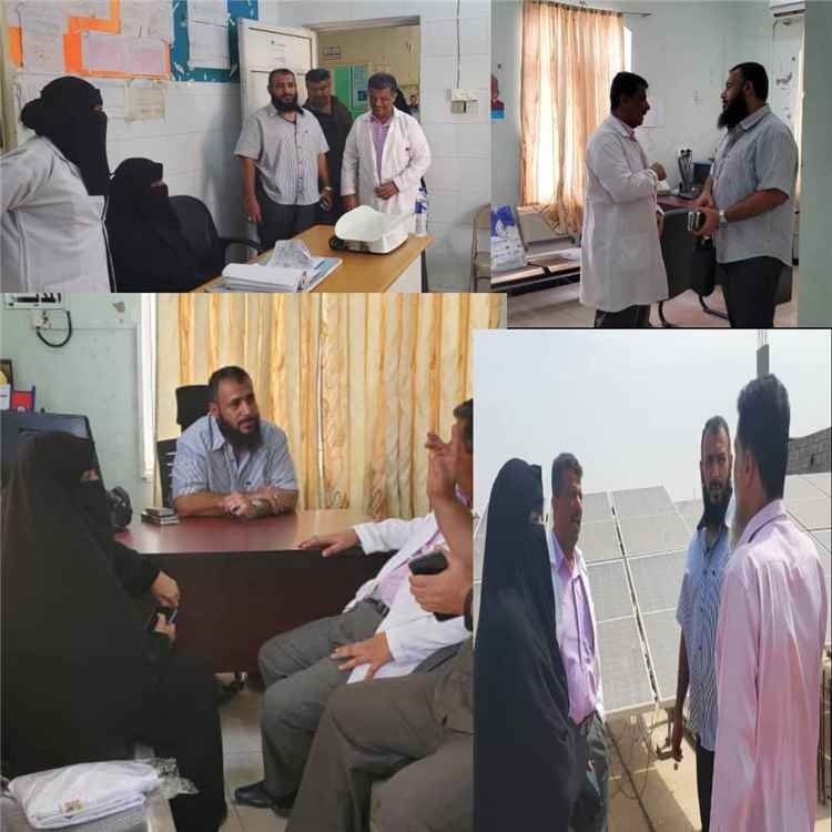 مدير عام مديرية التواهي يتفقد المجمع الصحي القلوعة ويؤكد دعم القطاع الصحي والارتقاء بالخدمات الطبية