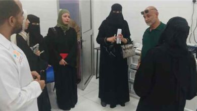 مدير عام مستشفى الأمراض النفسية يلتقي مديرة الصحة النفسية بمنظمة اطباء بلا حدود البلجيكية