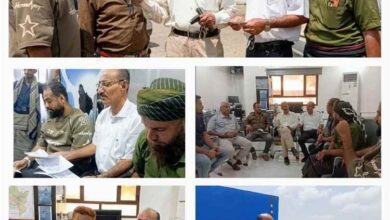 مدير عام مكتب الصناعة والتجارة بلحج يقود نزولاً مفاجئاً لضبط أسعار قوالب الثلج بمصنع معمر "بالرباط" بالتنسيق مع حماية المستهلك بالوزارة والغرفة التجارية