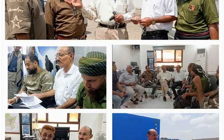مدير عام مكتب الصناعة والتجارة بلحج يقود نزولاً مفاجئاً لضبط أسعار قوالب الثلج بمصنع معمر "بالرباط" بالتنسيق مع حماية المستهلك بالوزارة والغرفة التجارية