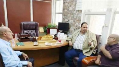 مدير مكتب الصناعة والتجارة لحج يلتقي المدير العام لشركة النفط فرع عدن لتنسيق الجهود المشتركة..