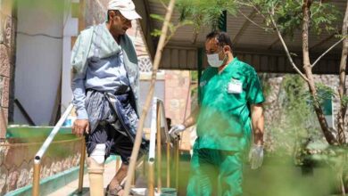 مركز الأطراف الصناعية بتعز يقدم خدماته الطبية لـ (576) مستفيدًا خلال يونيو الماضي