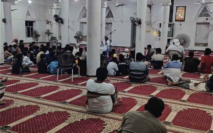 مسجد عقبة بن نافع بجول الريدة يحتفي باختتام فعاليات المركز الصيفي