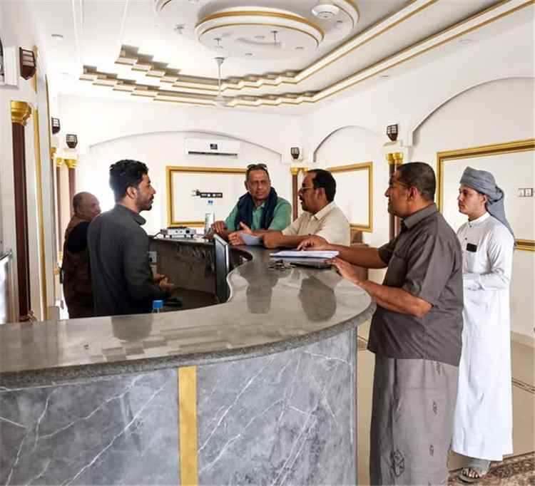 مكتب السياحة بالعبر يقوم بحملة نزول ميداني للمنشأت السياحية بالمديرية