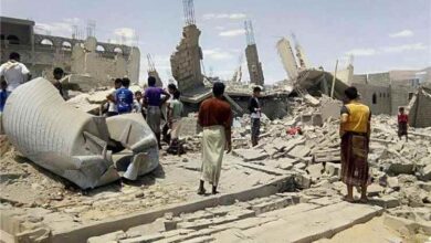 مليشيات الحوثي تهدم منزل مواطن في حجة وتشرد أسرته